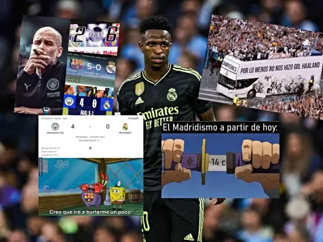 Los mejores memes que dejó la goleada del Manchester City sobre Real Madrid