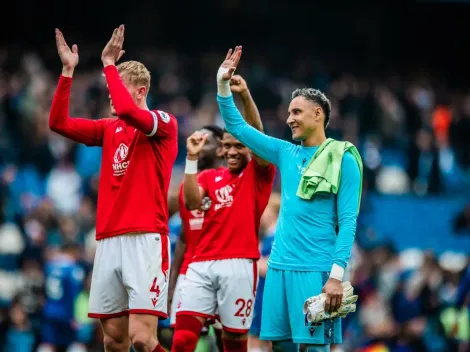 Keylor Navas se despide del Nottingham Forest