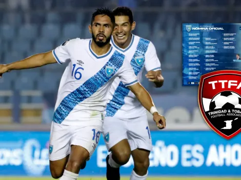 Con sorpresa incluída: la convocatoria de Guatemala vs. Trinidad y Tobago