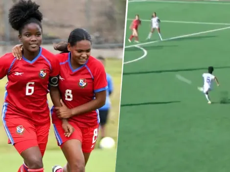 Golazo de Panamá contra Gibraltar se viraliza hasta Inglaterra: "¡No le dio chances a la arquera!"