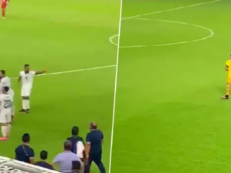 La fuerte discusión entre Brayan Gil y Mario González en pleno partido (VIDEO)