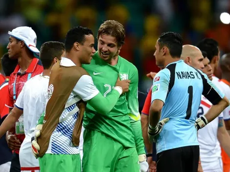 Tim Krul, verdugo en Brasil 2014, destrozó a la Selección de Costa Rica