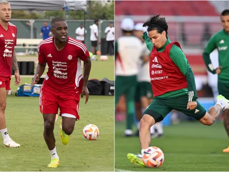 Costa Rica vs. México: alineaciones confirmadas para los cuartos de final