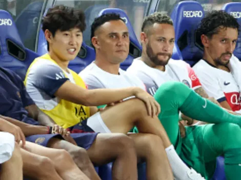 Keylor Navas nuevamente se quedó sin jugar con el PSG