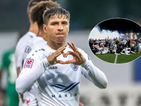 Anthony Contreras le dio el título a Riga en Letonia con este golazo (VIDEO)