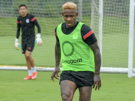 Romell Quioto sorprende al unirse a los entrenamientos de Olimpia