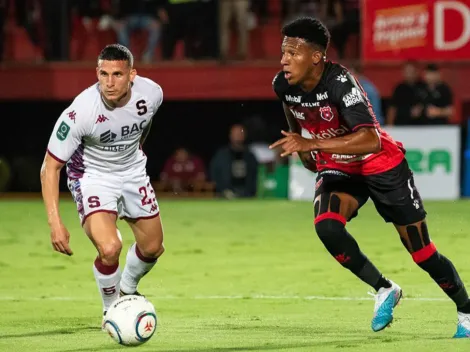 La publicación de Aaron Suárez luego de la victoria de Alajuelense en el Torneo de Copa