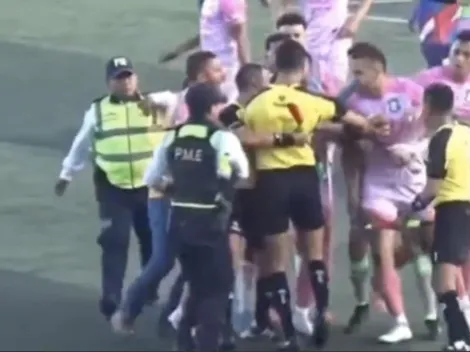 Jugador de la Liga Nacional recibe fuerte sanción por agredir a un árbitro (VIDEO)