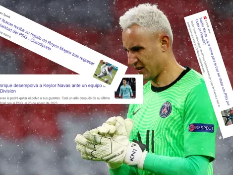 Así reaccionaron los medios tras la titularidad de Keylor Navas en PSG