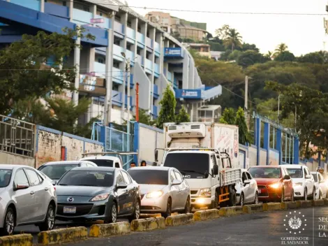 ¿Habrá calles cerradas hoy por El Salvador-Inter Miami?