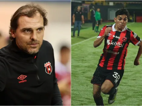 Andrés Carevic aclaró si cuenta con Leo Menjívar en Alajuelense