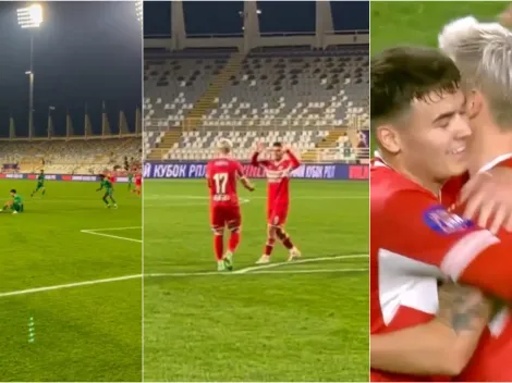 Así fue el primer gol de Manfred Ugalde en Spartak de Moscú (VIDEO)