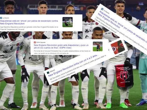 Reacción de los medios tras la derrota de Alajuelense en Concachampions ante New England Revolution