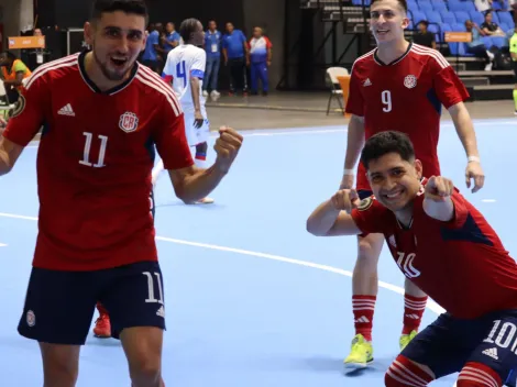 Costa Rica superó a Haití en su primero juego del Campeonato de Concacaf de Futsal