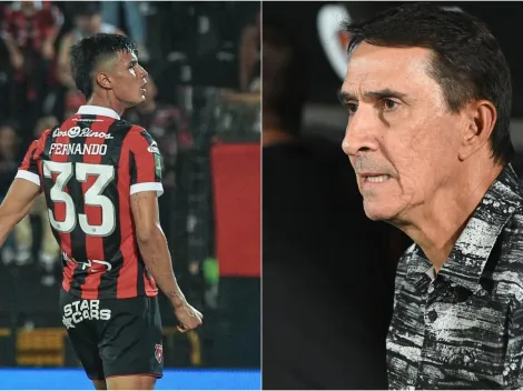 ¿Por qué Fernando Lesme juega poco en Alajuelense? Esto explicó Alexandre Guimaraes