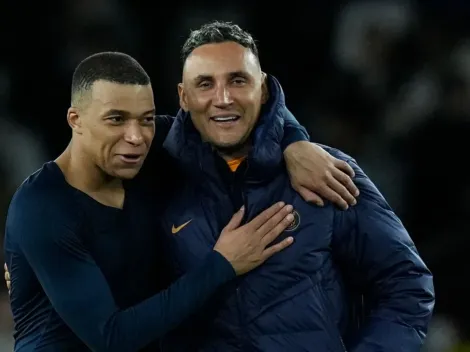 Kylian Mbappé se va del PSG junto a Keylor Navas