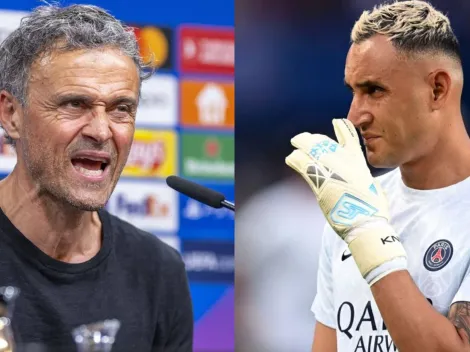 La falta de respeto de Luis Enrique a Keylor Navas en su despedida de la afición del PSG