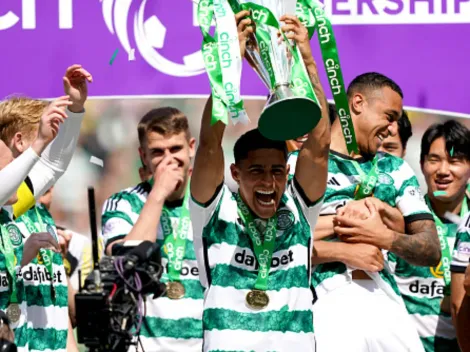 Luis Palma volvió al gol en la celebración del Celtic (Video)