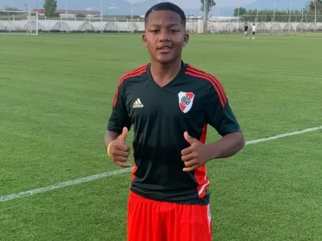 El panameño que firmó con River, en Argentina lo llaman “Mbappé” y apenas tiene 15 años