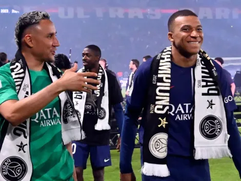 El último mensaje de Keylor Navas y Mbappé