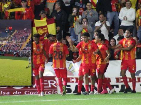 Futbolista de Herediano apareció en el estadio de Alajuelense