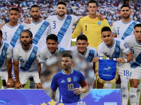 Los futbolistas de Guatemala que intercambiaron camiseta con Lionel Messi