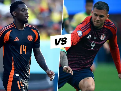 Jugador de Colombia calienta el duelo con Costa Rica
