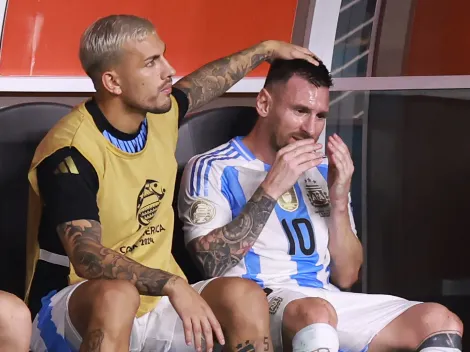 El llanto incontrolable de Lionel Messi tras salir lesionado de la final de la Copa América 2024