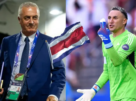 Gustavo Alfaro se acordó de Keylor Navas en su despedida de Costa Rica