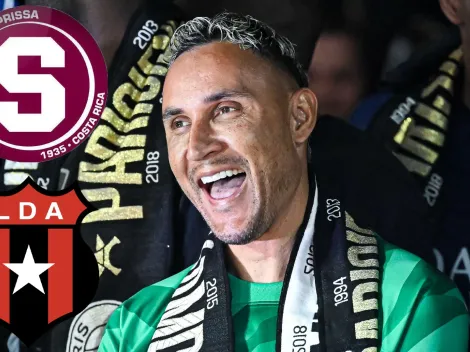 Comparan a Keylor Navas con Alajuelense y Saprissa lo disfruta