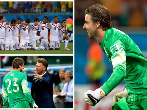 La revelación de Tim Krul sobre los penales de Brasil 2014 que indigna a Costa Rica