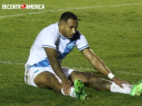 Nathaniel Mendez-Laing con números poco favorables con la Selección de Guatemala