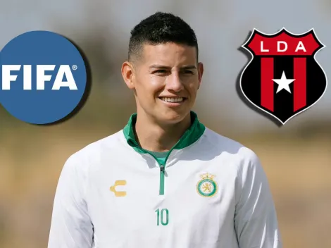 La FIFA sentencia a Alajuelense y James Rodríguez lo dice con todas las letras