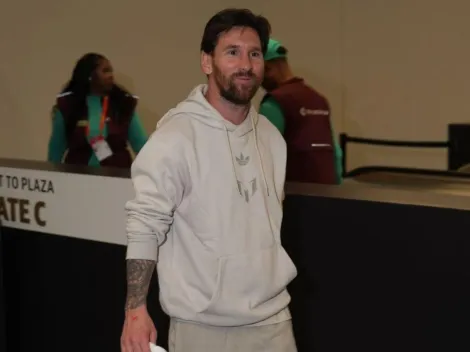 Lionel Messi olvida rápidamente su visita a Honduras al presentarse a un magno evento