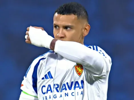 Kervin Arriaga recibe la noticia que tanto esperaba desde España y Real Zaragoza celebra