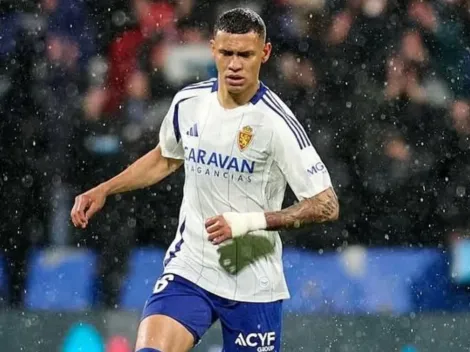 Kervin Arriaga es castigado en España y Real Zaragoza rescata lo que estaba perdido