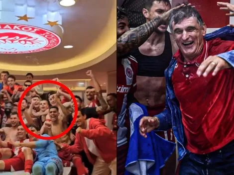 La fiesta de Luis Palma y Mendilibar en Olympiacos que lleva más de 503 mil reproducciones