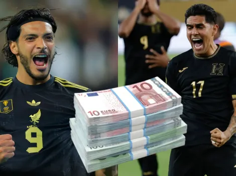 Mientras Raúl Jiménez cobra 4.7 millones como figura de México, esto gana Luis Palma para meter a Honduras a la final de Copa Oro