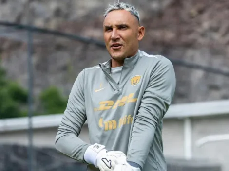 Desagradable sorpresa: Keylor Navas vivió un momento muy incómodo en su debut