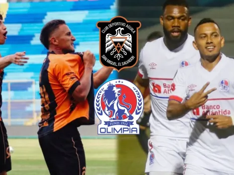 Águila vs. Olimpia, ¿A qué hora y dónde ver el partido clave del Grupo D? Copa Centroamericana 2025