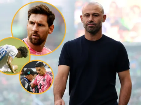 “Me ha tocado adaptarme”: un incómodo Javier Mascherano habla de la nueva lesión de David Ruíz y confirma qué pasara con Messi y Suárez