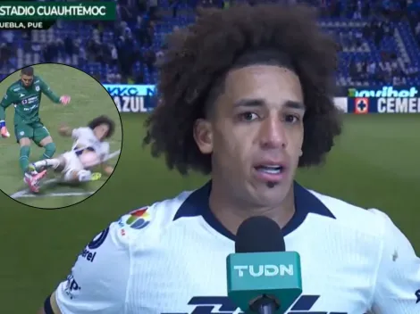 Carrasquilla se disculpa con Kevin Mier tras lesionarlo, pero desata la polémica: "Él al final me pega"