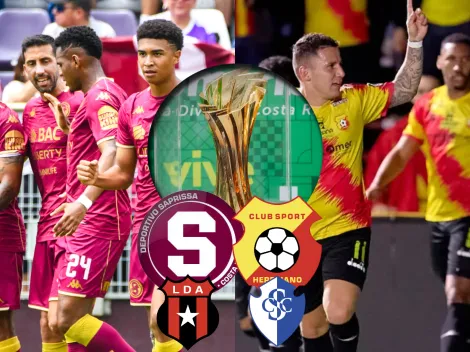 La tabla de posiciones de Costa Rica: Saprissa quiere eliminar a Herediano