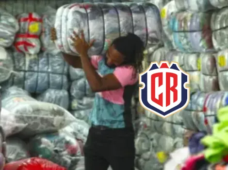 Jugó un Mundial con Costa Rica, pero tras quedar sin club trabajó gratis cargando ropa usada