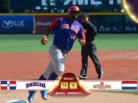 Dominicana apalea a Holanda y gana su primer juego en el Premier12