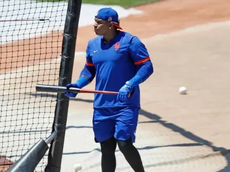 Video: La atrapada sin ver que hizo Yoenis Céspedes con los Mets de Nueva York 