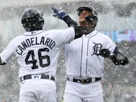 Video: Miguel Cabrera conecta el primer jonrón de la temporada 2021 