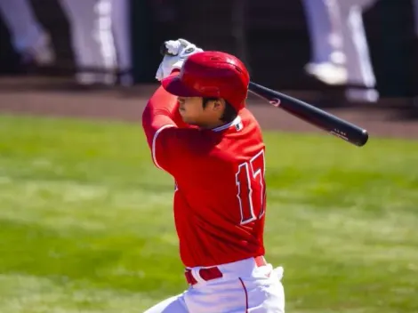 Video:Shohei Ohtani conecta su primer cuadrangular en su salida como pitcher/bateador