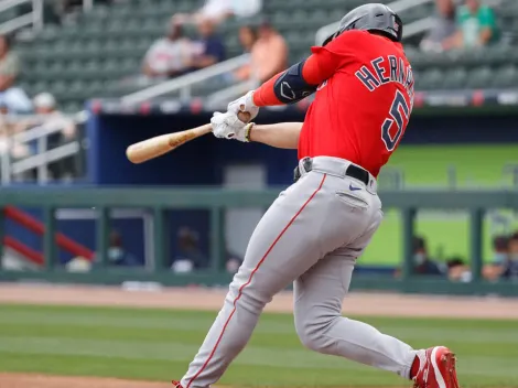 Video: Primer jonrón de Kiké Hernández con los Red Sox 