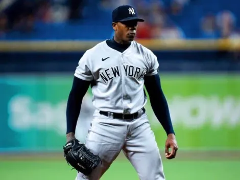 Video: Aroldis Chapman cerró el juego con un lanzamiento a 103 MPH 